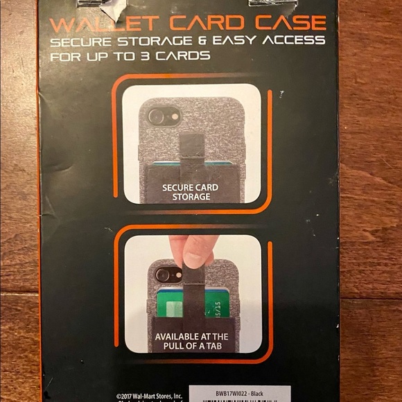 ▪️ NIB blackweb cell/ phone, Wallet card case for iPhone 6/6S/7/8◾️​ - Picture 2 of 3